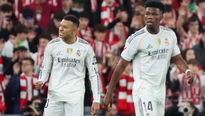 Реал з дублем Мбаппе бив Атлетік і впритул наблизився до Барси – "вершкові" перервали ганебну серію, Куртуа став героєм Реал з дублем Мбаппе бив Атлетік і впритул наблизився до Барси – "вершкові" перервали ганебну серію, Куртуа став героєм