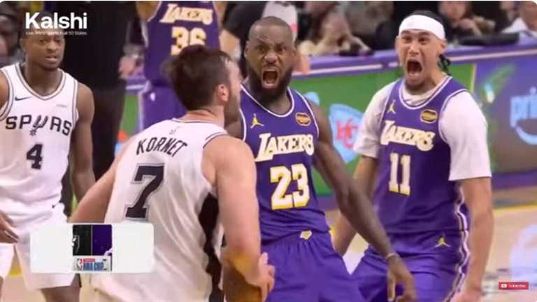 Лейкерс – Сан-Антоніо / Скріншот Лейкерс – Сан-Антоніо / Скріншот