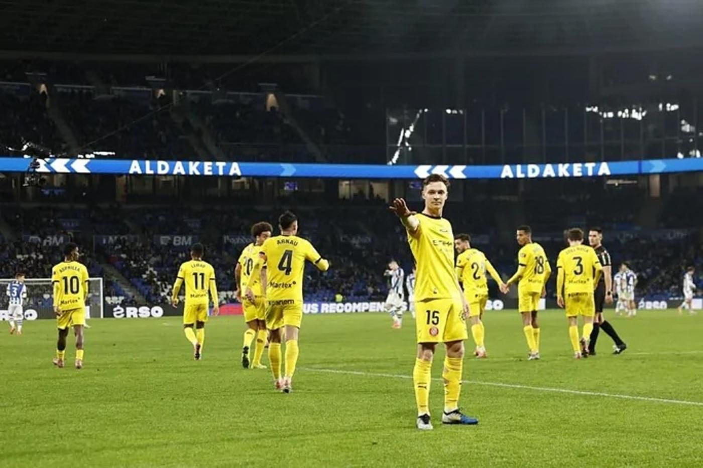 Циганков святкує на Аноеті / Фото Marca