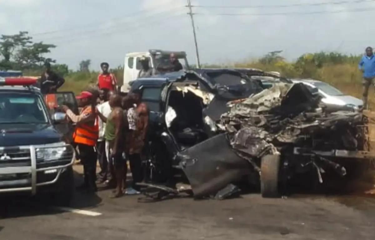 Автомобіль після аварії за участі Джошуа / фото: ВВС Автомобіль після аварії за участі Джошуа / фото: ВВС