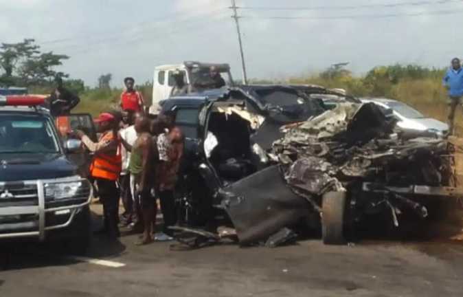 Автомобіль після аварії за участі Джошуа / фото: ВВС