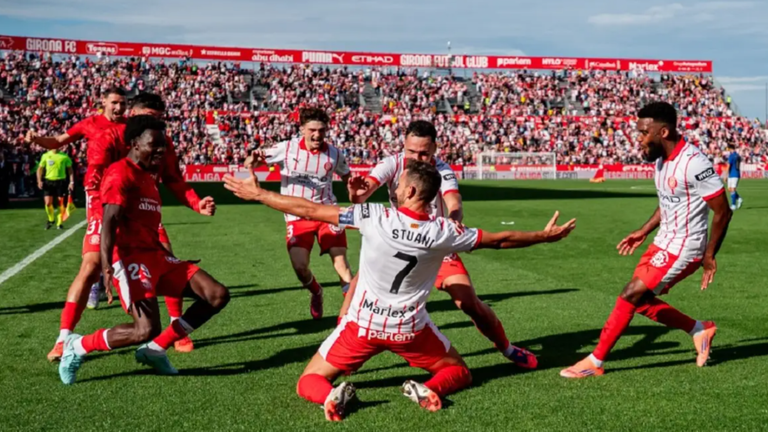 Гравці Жирони / фото: ФК Жирона Гравці Жирони / фото: ФК Жирона