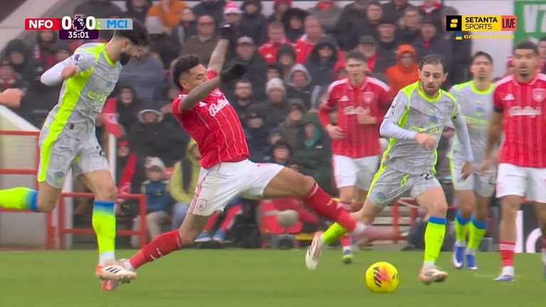 Ман Сіті обіграв Ноттінгем / Скріншот з відео