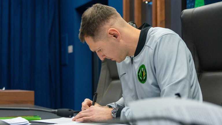 Євген Волинець / Фото ФК Полісся Євген Волинець / Фото ФК Полісся