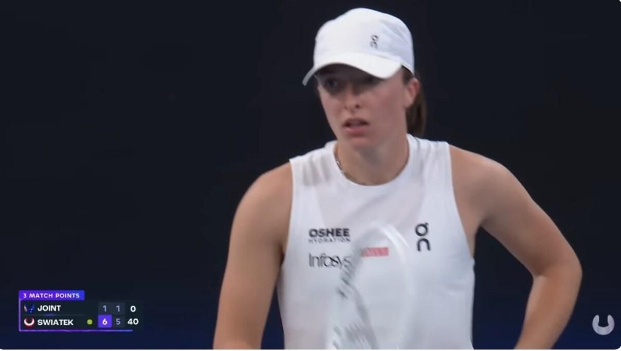 Іга Свьонтек / Скріншот