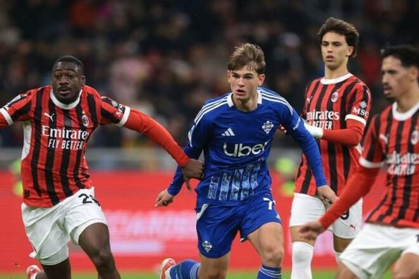 Милан оформил камбэк в матче с сенсационным новичком Серии А – Рабьо приложился ко всем голам