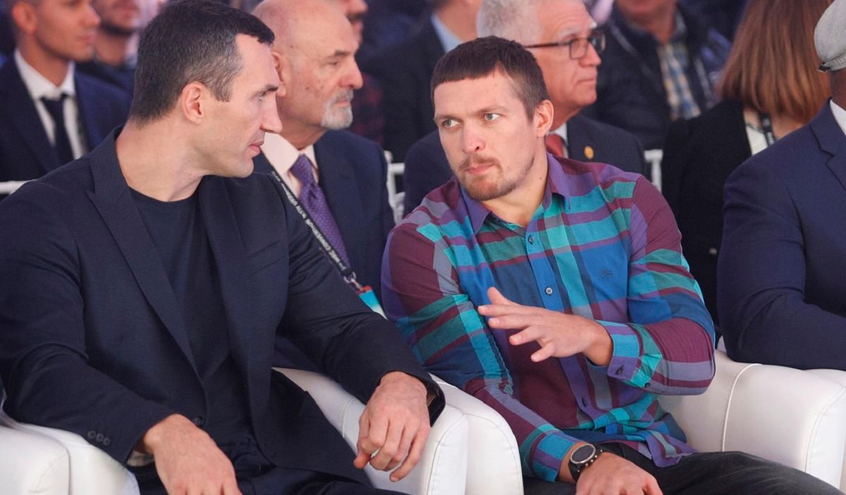 Владимир Кличко и Александр Усик / Фото Getty Images