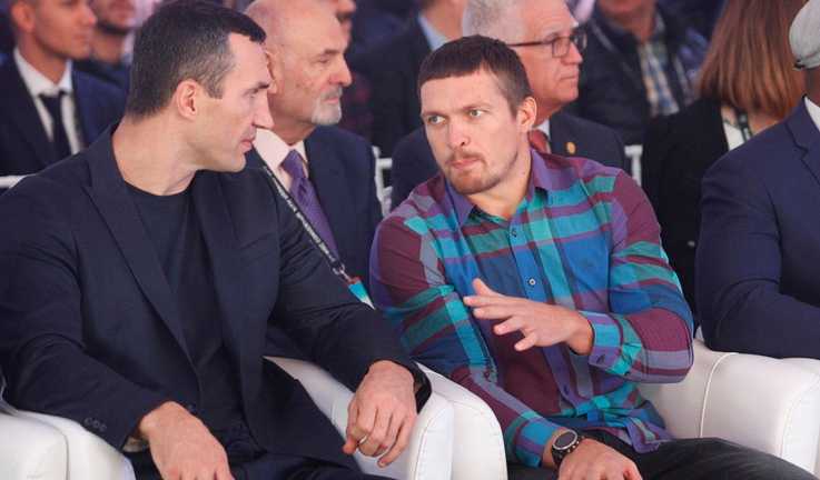 Владимир Кличко и Александр Усик / Фото Getty Images