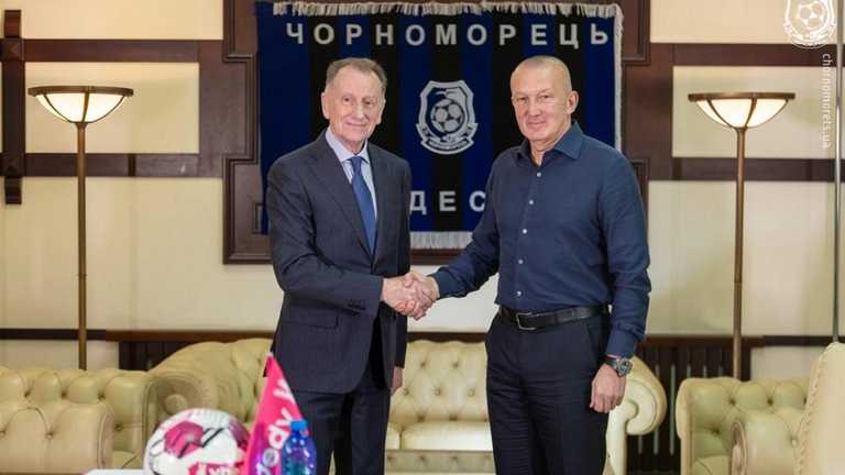 Григорчук повернувся в Чорноморець / Фото клубу Григорчук повернувся в Чорноморець / Фото клубу