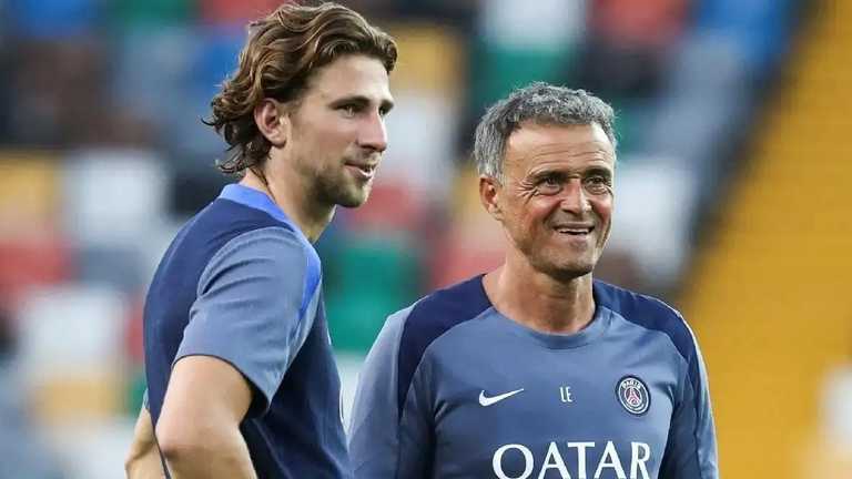 Ілля Забарний та Луїс Енріке / Фото Getty Images Ілля Забарний та Луїс Енріке / Фото Getty Images