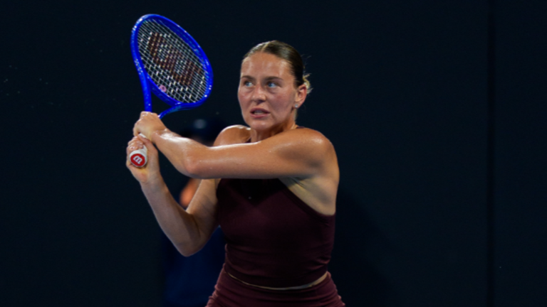 Марта Костюк / Фото прес-служби турніру в Брісбені Марта Костюк / Фото прес-служби турніру в Брісбені