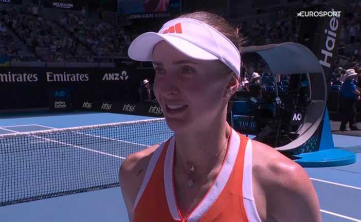 Элина Свитолина / Скриншот