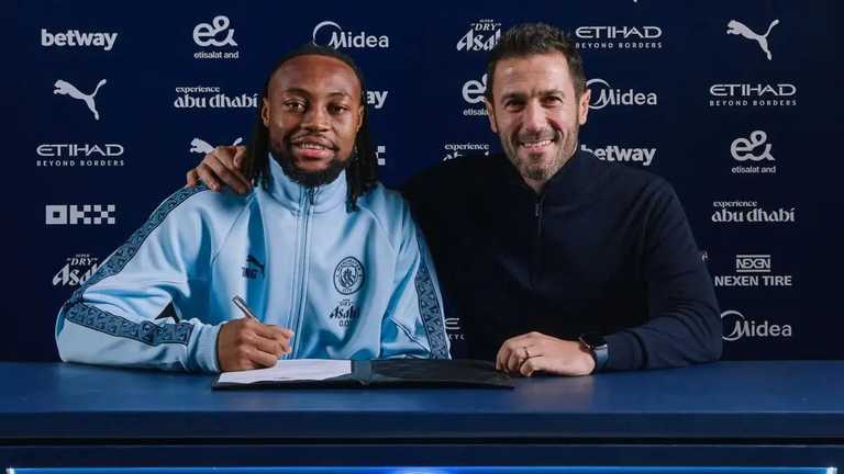 Антуан Семеньо / фото: ФК Манчестер Сіті Антуан Семеньо / фото: ФК Манчестер Сіті