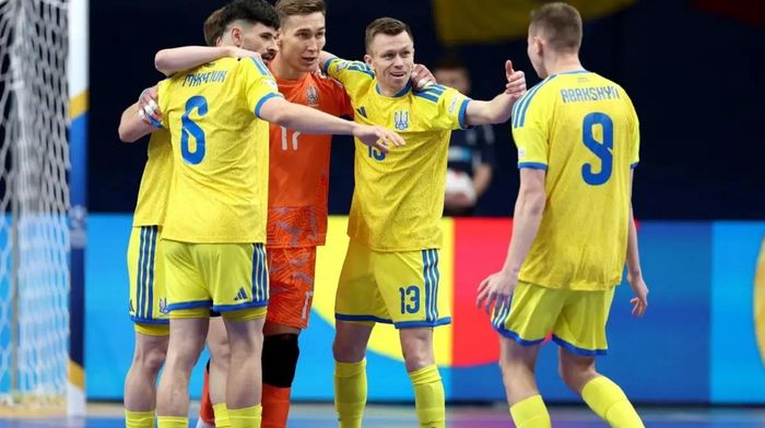 Збірна України з футзалу отримала арбітрів на вирішальний матч проти Чехії на Євро-2026