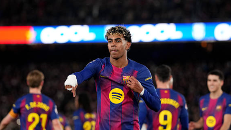 Барселона – Реал Ов'єдо – 3:0 / Photo by Alex Caparros / Stringer via Getty Images Барселона – Реал Ов'єдо – 3:0 / Photo by Alex Caparros / Stringer via Getty Images