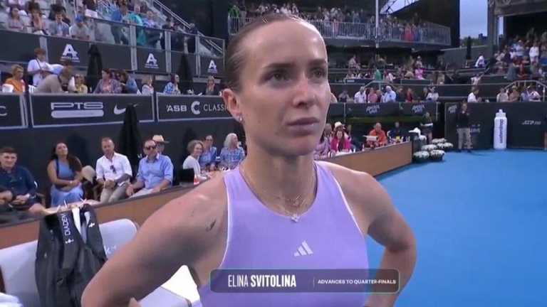 Еліна Світоліна / Скріншот з відео Еліна Світоліна / Скріншот з відео