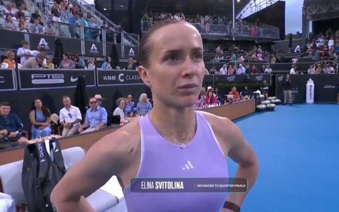 Еліна Світоліна / Скріншот з відео