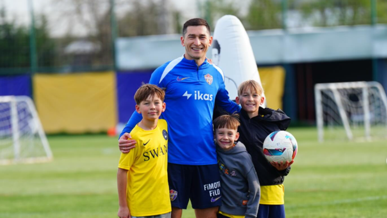 Тарас Степаненко з дітьми / Фото з Instagram