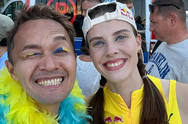 Палкий фанат Магучіх приїхав до Львова аж з Японії і на власні очі побачив рекорд "принцеси Ясі"