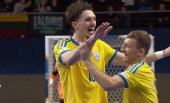 Первєєв святкує гол / Скріншот