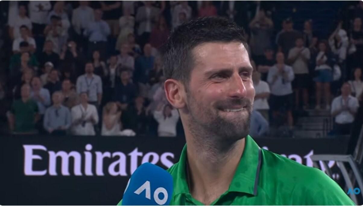 Новак Джокович / Скриншот