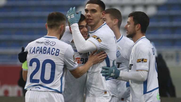 Игроки Динамо / Фото УПЛ Игроки Динамо / Фото УПЛ