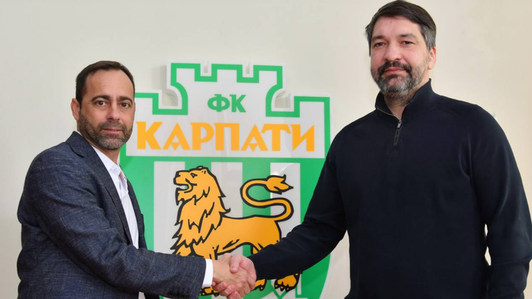 Фран Фернандес и Русол / Фото ФК Карпаты Фран Фернандес и Русол / Фото ФК Карпаты