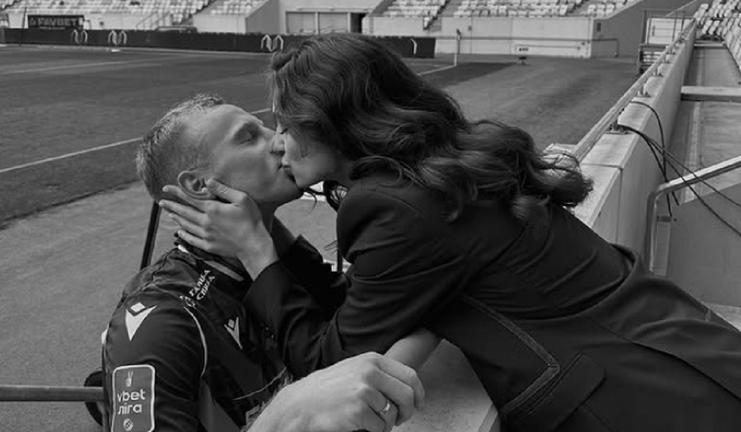 Роман Дидык с женой / Инстаграм