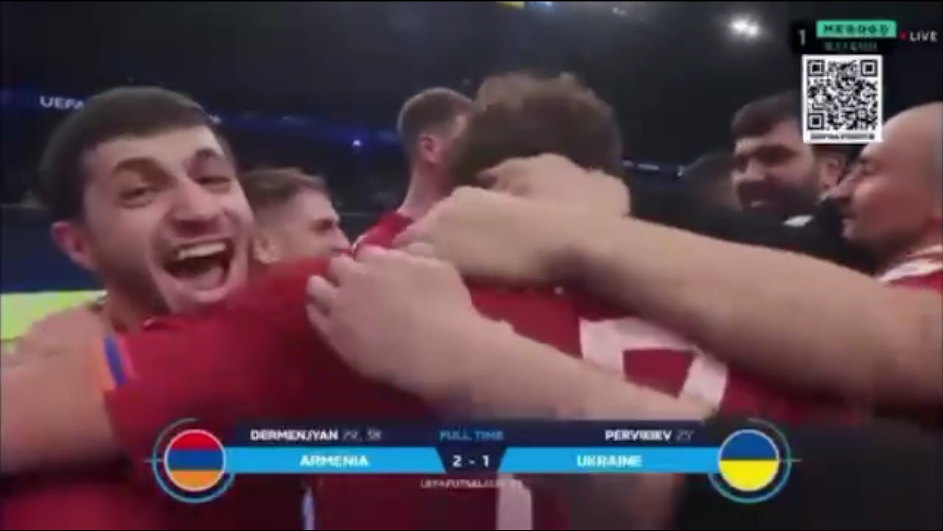 Збірна Вірменії з футзалу / Скріншот