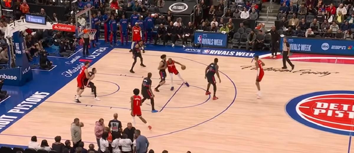 Детройт – Х'юстон / Скріншот