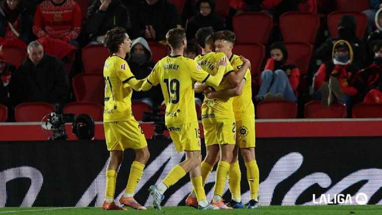 Циганков святкує гол у ворота Мальорки / Фото з офіційного сайту Ла Ліги Циганков святкує гол у ворота Мальорки / Фото з офіційного сайту Ла Ліги