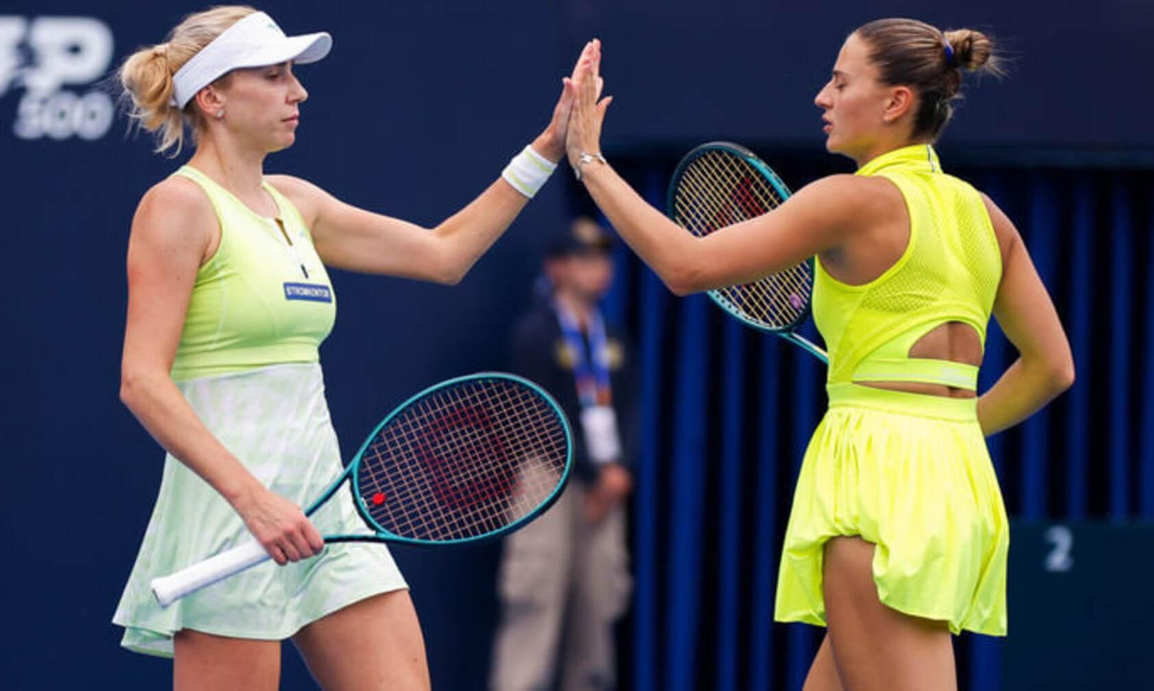 Надія Кіченок і Марта Костюк / Getty Images Надія Кіченок і Марта Костюк / Getty Images