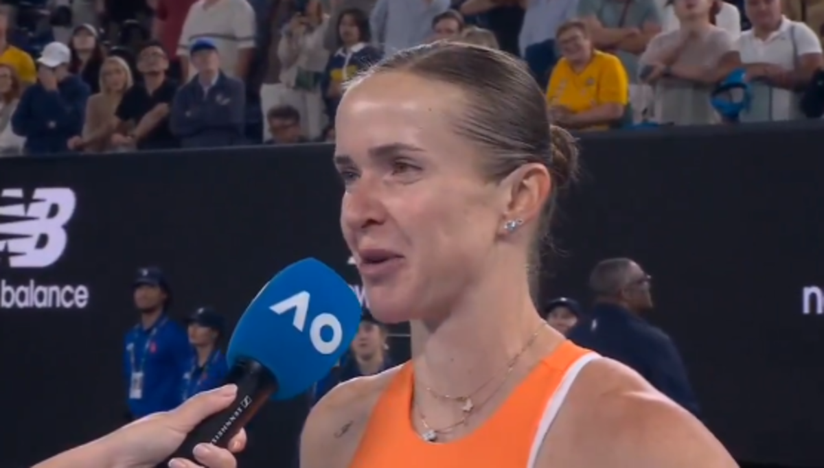 Еліна Світоліна / Скріншот 