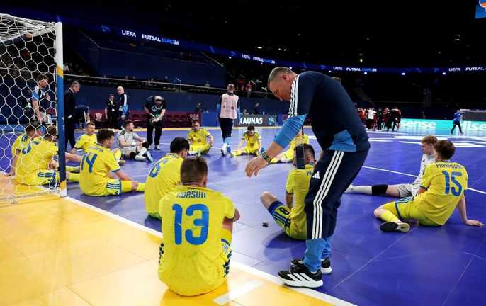 Игроки сборной Украины / Фото АФУ