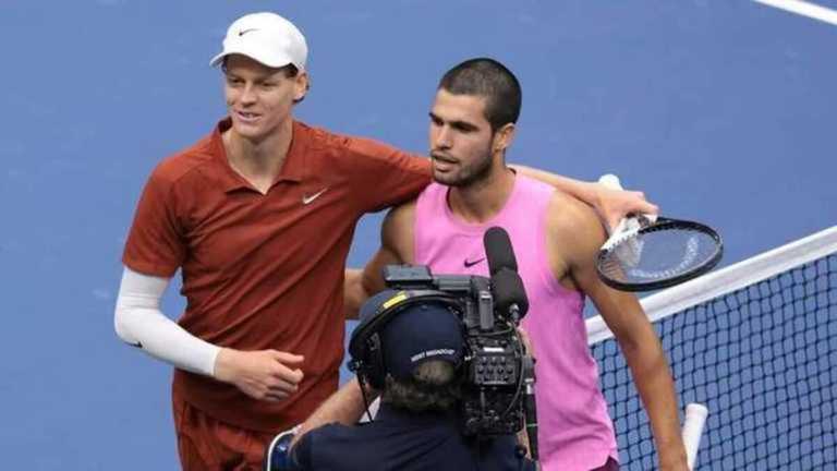 Сіннер та Алькарас / Фото Getty Images Сіннер та Алькарас / Фото Getty Images