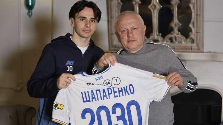 Микола Шапаренко та Ігор Суркіс / фото: ФК Динамо Микола Шапаренко та Ігор Суркіс / фото: ФК Динамо