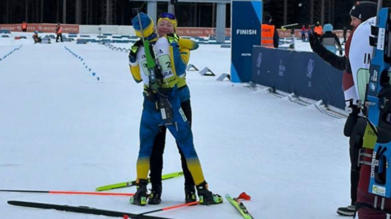 Татьяна и Тарас Тарасюки / Фото Биатлон Украина Татьяна и Тарас Тарасюки / Фото Биатлон Украина