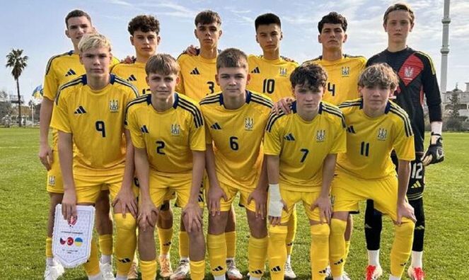 Збірна України з футболу перемогла Чехію на турнірі серед команд U-16