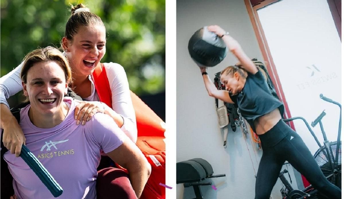 Марта Костюк і Еліна Світоліна / Фото з Instagram