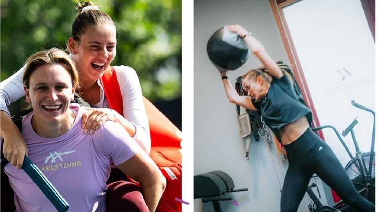 Марта Костюк і Еліна Світоліна / Фото з Instagram Марта Костюк і Еліна Світоліна / Фото з Instagram