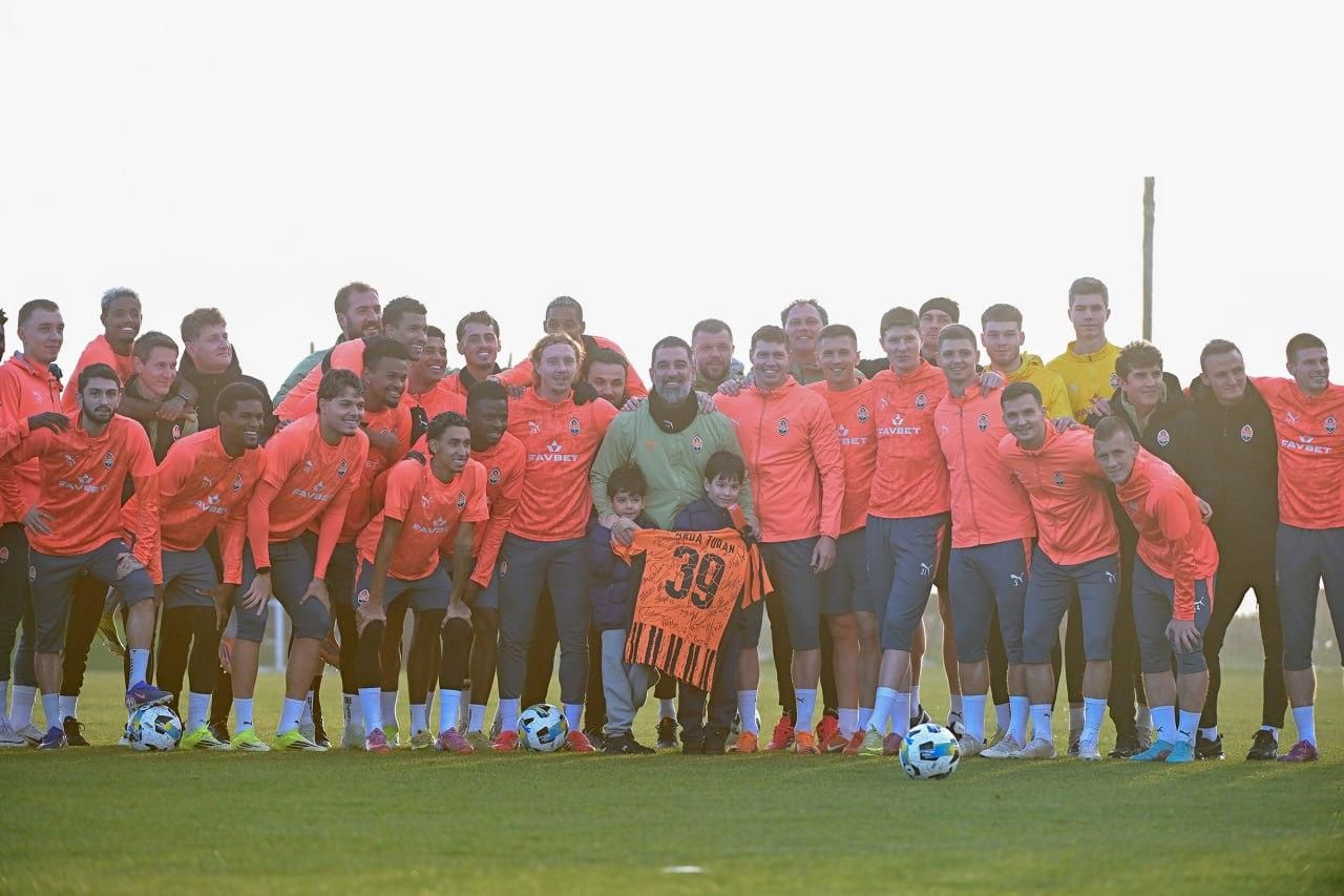 ФК Шахтер на сборах / Фото пресс-службы клуба