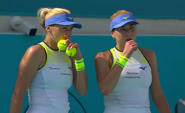 Сестры Киченок уступили вторым сеяным в стартовом матче турнира в Абу-Даби