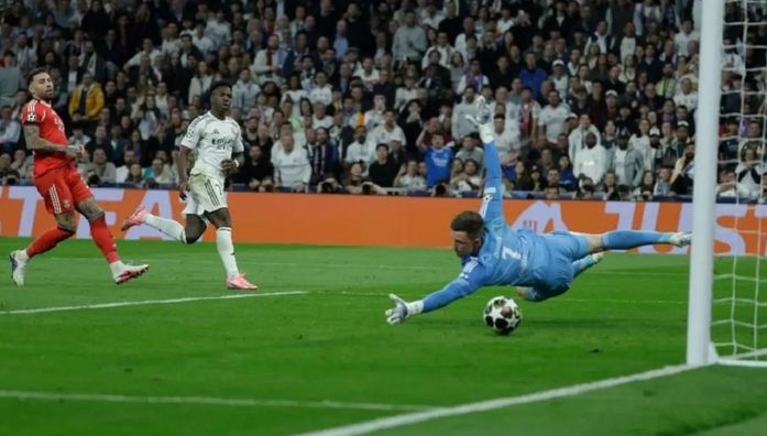 Винисиус против Трубина в видеообзоре матча Реал – Бенфика – 2:1