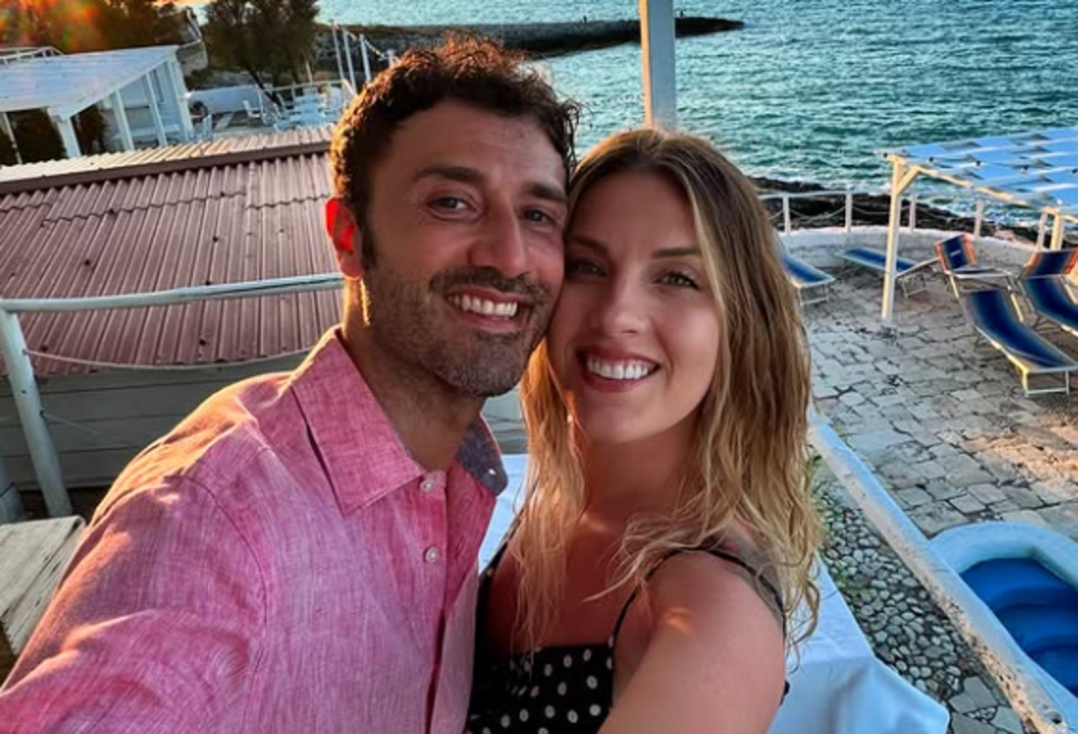 Ольга Харлан та Луїджі Самеле / Фото instagram.com/olgakharlan