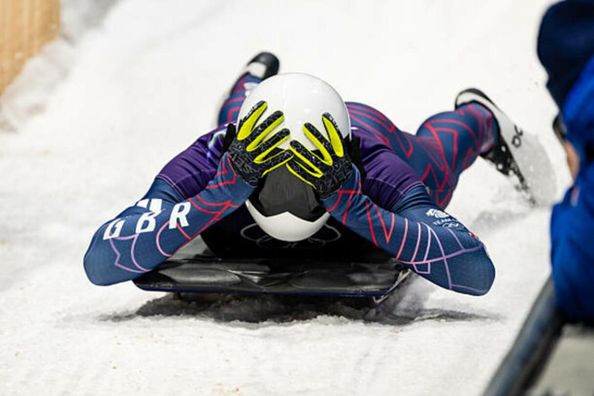 Скелетон на Олимпиаде 2026: британский конкурент Гераскевича выиграл золото в личном и командном турнирах