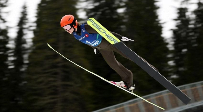 16-річна українка сенсаційно стала чемпіонкою етапу Інтерконтинентального кубка з лижного двоборства