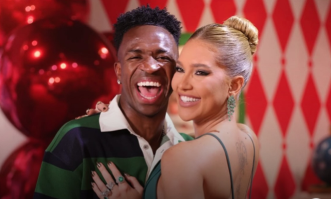 Звездная девушка Винисиуса поцеловала другого мужчину на миллионную аудиторию – футболист не смолчал