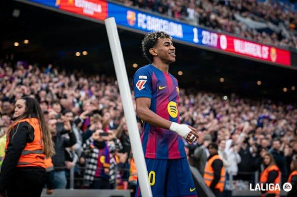 Дебютний хет-трик Ямаля у відеоогляді матчу Барселона – Вільяреал – 4:1