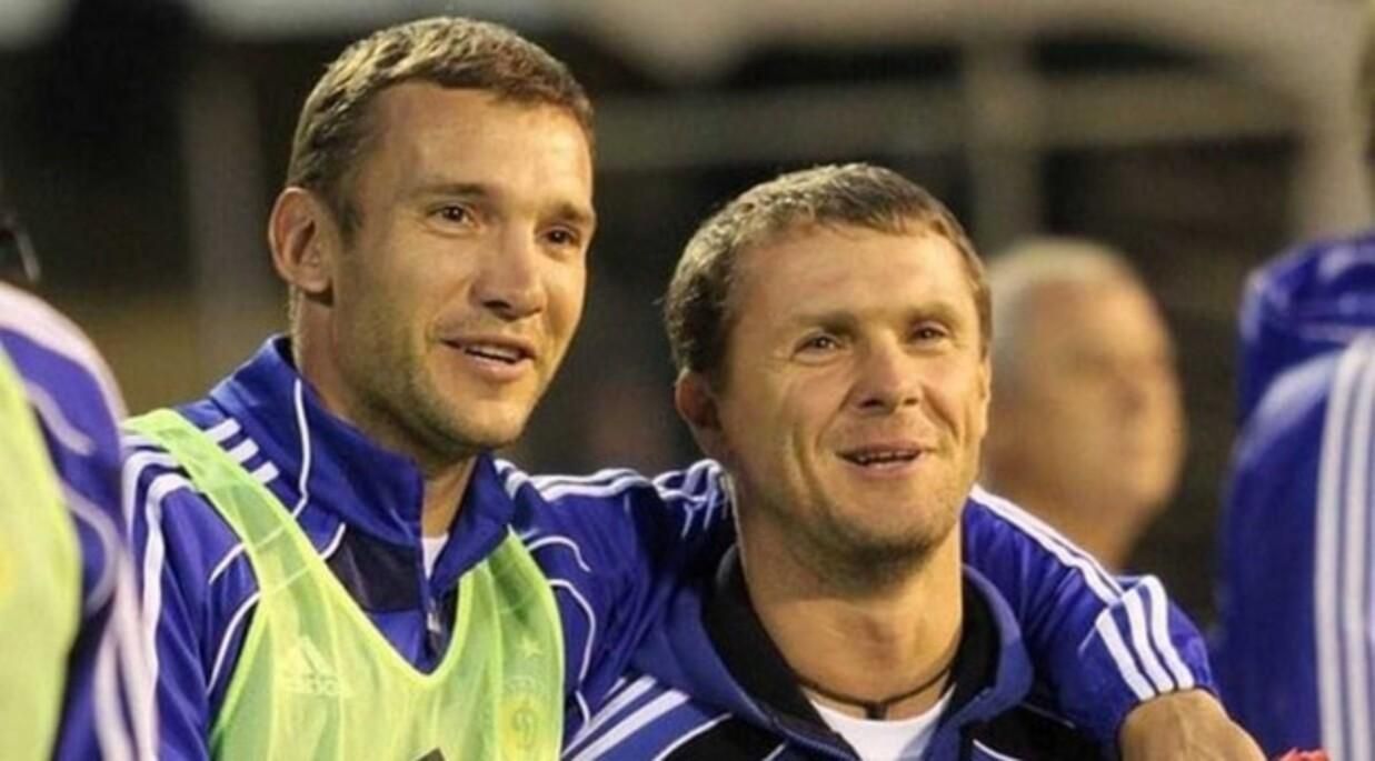 Шевченко і Ребров / Фото з відкритих джерел