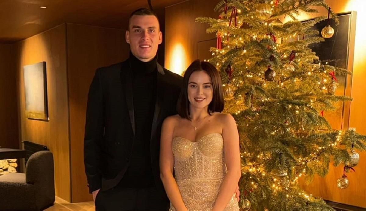 Лунін з дружиною / Фото з Instagram